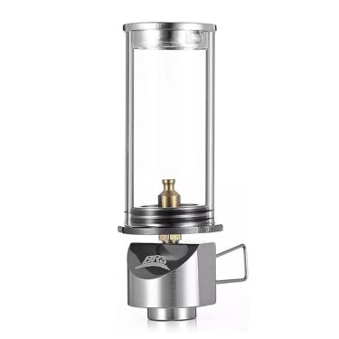 Amazon : BRS Outdoor Gas Lantern Dreamlike Candle Lamp Portable Tent Lantern Glass Mantle Lantern