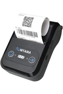 Niyama BT-58 Thermal Receipt Printer Portable Mobile Mini Small Printer 2 Inch Bluetooth + USB 58MM for Restaurant, Sales, Kitchen, Retail Supports Window Android iOS (Without Adaptor)