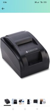 Everycom EC-58 58mm (2 Inches) Direct Thermal Printer- Monochrome Desktop (1 Year Warranty) (USB + Bluetooth)